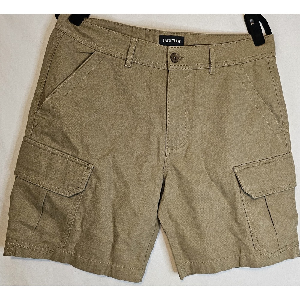 Line Of Trade Hamilton Cargo Shorts  Olive Size 32